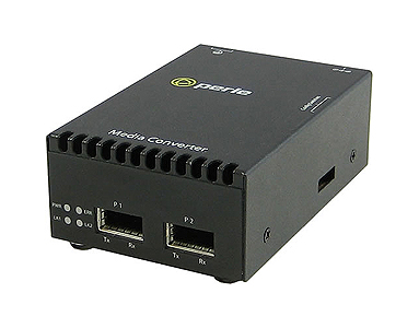 05060534 S-10G-XTX - 10 Gigabit Ethernet Stand-Alone Media Converter with dual XFP slots (empty). AC adapter included - USA Powe by PERLE
