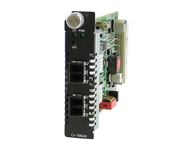05062230 CM-1000MM-S2LC10 - Gigabit Ethernet Fiber to Fiber Media Converter Managed Module. 1000BASESX 850nm multimode (LC) [550 by PERLE