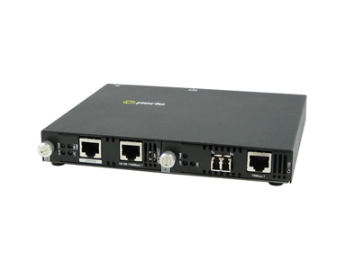 05070354 SMI-100-S2LC20 - Fast Ethernet IP Managed Standalone media converter. 100BASE-TX (RJ-45) [100 m/328 ft.] to 100BASE-LX by PERLE