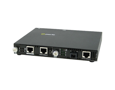 05070754 SMI-1110-S1SC10U - 10/100/1000 Gigabit Ethernet IP Managed Standalone Media and Rate Converter. 10/100/1000BASE-T (RJ-4 by PERLE