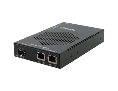 05079330 S-1110DHP-SFP-XT - Gigabit Industrial Temperature Media and Rate Converter with Type 4 High-Power PoE PSE (up to 100W/p by PERLE