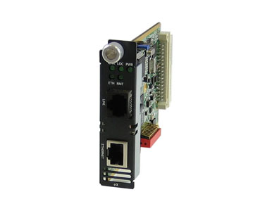 06003560 eX-1C110-RJ - Fast Ethernet Extender Module - 1 port 10/100Base-TX (RJ-45) . RJ45 Interlink ( VDSL2 ) connector by PERLE