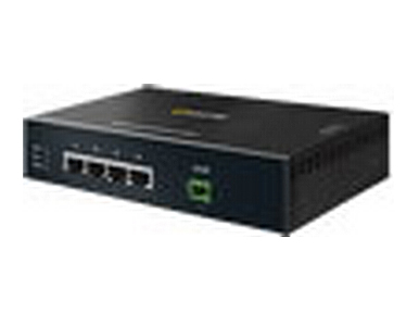 06003734 eX-4S1110-TB - Gigabit Stand-Alone Ethernet Extender - 4 port 10/100/1000Base-T (RJ-45) . 2-pin Terminal Block Interlin by PERLE