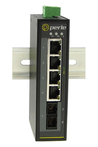 07010050 IDS-105F-S2SC40 - Industrial Ethernet Switch -  4 x 10/100Base-TX RJ-45 ports and 1 x 100Base-LX, 1310nm single mode po by PERLE