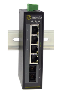 07010220 IDS-105F-S2SC20-XT - Industrial Ethernet Switch -  4 x 10/100Base-TX RJ-45 ports and 1 x 100Base-LX, 1310nm single mode by PERLE