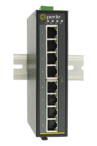07010340 IDS-108F-S2SC20 - Industrial Ethernet Switch -  8 x 10/100Base-TX RJ-45 ports and 1 x 100Base-LX, 1310nm single mode po by PERLE