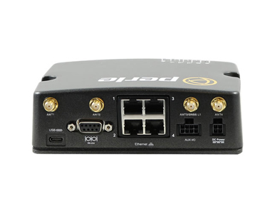 08000519 IRG7440 5G Router: 5G NR & CAT20 LTE (4.5Gbps/660Mbps), MIMO & GPS/GNSS, 4 x 10/100/1000 RJ45 Ethernet by PERLE