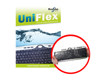2005758 - Uni Flex Keyboard Cover by Baaske Medical