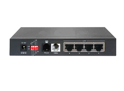 2178HSEE-4/B - 4-Port High Speed Ethernet Extender by DATA-CONNECT