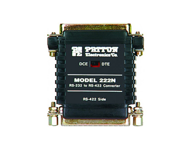 222NF-25M - RS-232(F) to RS-422(M) converter by PATTON