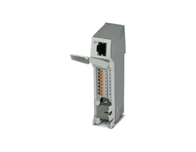 27030188 - PP-RJ-SCC DIN Rail Patch Panel: 1 x RJ45 socket, 1 x Push-in terminal block, 10/100/1000 Mbps, IP20 by PERLE