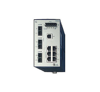 942014008 RSB20-0900VVM2SAAB - 9 ports 10/100BaseTx Industrial Managed Ethernet Swtich: RSB switches 6 x ports 10/100BaseTx, 2 x by HIRSCHMANN