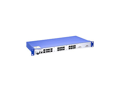 942026001 MACH104-16TX-PoEP-R - 20-Port Managed Gigabit Ethernet Switch. 16 x 10/100/1000Base-TX Ports PoE Plus, 4 GE RJ45/SFP C by HIRSCHMANN