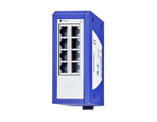942291001 Gecko 8TX - Lite Managed Industrial Ethernet Rail-Switch, 8 x 10/100Base-TX RJ45 Ports, DIN-Rail Mount, 9.6 by HIRSCHMANN