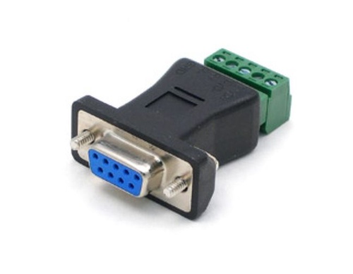 AD-DB9F-TB5P35 - DB9 Female to 5-pin 3.5mm Terminal Block RS422/485 Adapter for MSC- series by ANTAIRA