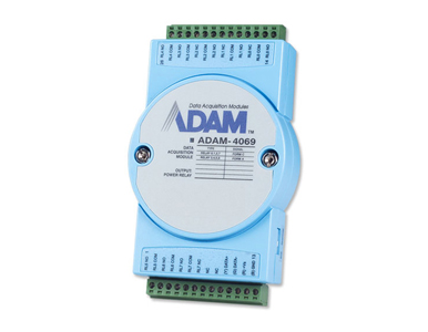 ADAM-4069-AE - RS-485 8-channel power relay output module modbus by Advantech/ B+B Smartworx