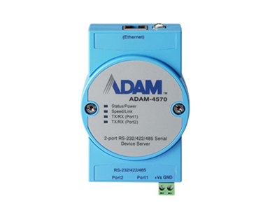 ADAM-4570-CE - ETHERNET TO 232/422/485 2 PORT by Advantech/ B+B Smartworx