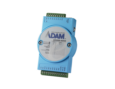 ADAM-6050-D - 18-Ch Isolated DI/O Module by Advantech/ B+B Smartworx