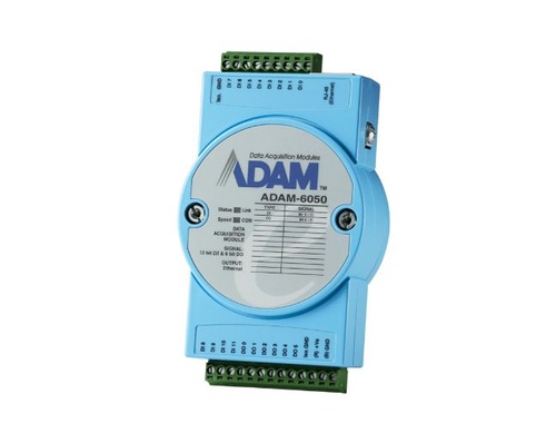 ADAM-6050-D1 - 12DI/6DO IoT Modbus/SNMP/MQTT Ethernet Remote I/O by Advantech/ B+B Smartworx
