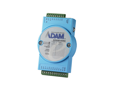 ADAM-6060-D - 6 Relay Output/6 DI Module by Advantech/ B+B Smartworx
