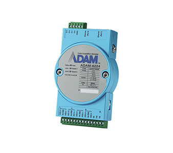 ADAM-6224-B - 4-ch Isolated Analog Output Modbus TCP by Advantech/ B+B Smartworx