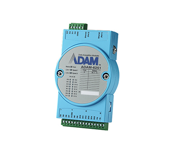 ADAM-6251-B - 16-ch Isolated Digital Input Modbus TCP by Advantech/ B+B Smartworx