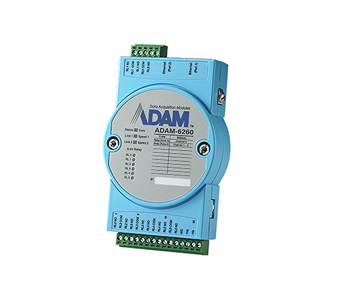 ADAM-6260-B - 6-ch Relay Output Modbus TCP Module by Advantech/ B+B Smartworx