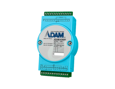 ADAM-6360D - 8Relay(SSR)/14DI/6DO IoT Modbus/OPC UA Ethernet Remote I/O by Advantech/ B+B Smartworx