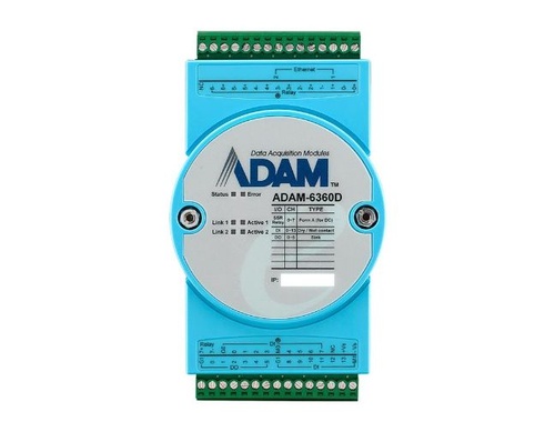 ADAM-6366-A1 - OPC UA and Security Remote I/O_Relay Module by Advantech/ B+B Smartworx