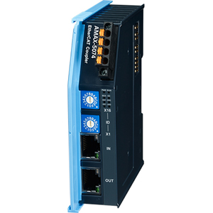 Advantech AMAX-5074-A2 - EtherCAT Coupler with ID Switch Module by Advantech