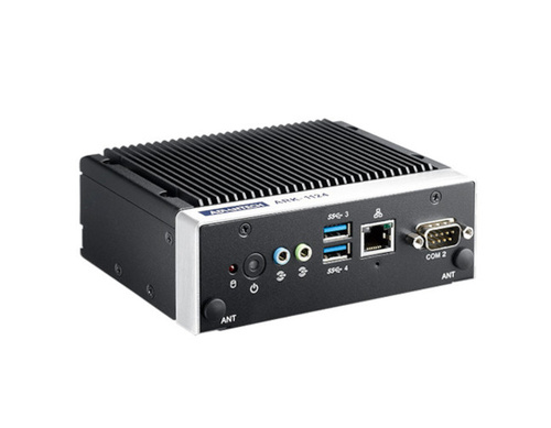 ARK-1124U-S1A3 - Intel Celeron N3350 DC SoC With Dual LAN/ Four USB 3.0/M.2/TPM IoT Gateway Modular Fanless Box PC by Advantech/ B+B Smartworx