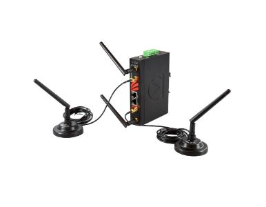 Antaira ARS-7231-AC-T - Industrial Dual Radio 802.11a/b/g/n/ac WiFi Access Point/Client/Bridge/Repeater with Router Capabilities by ANTAIRA