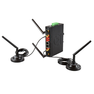 Antaira ARS-7231-AC - Industrial Dual Radio 802.11a/b/g/n/ac WiFi Access Point/Client/Bridge/Repeater with Router Capabilities by ANTAIRA