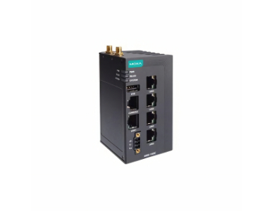 AWK-1165C-UN - Industrial 802.11ax wireless client with 5 10/100/1000BaseT(X) ports, IP30, UN band, -25 to 60C by MOXA