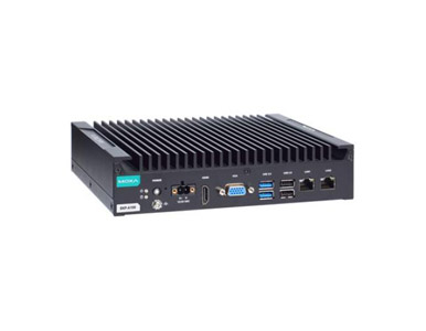 BXP-A100-E4-T-C256-Win10IoT - Box type, Atom x6425E, 8GB DDR4, COMx2, LANx2, USBx6, DIOx4, VGA+HDMI, 12/24 VDC, 256GB CFAST, Win by ICOMTECH