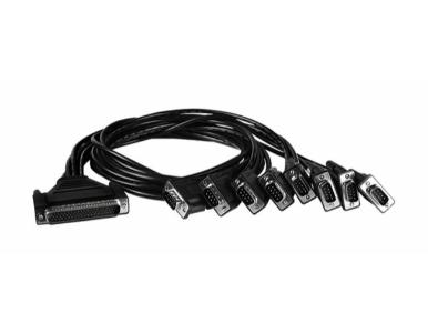 CA-9-6210 - DB62 to 8x DB9 Converter Cable. by ICP DAS