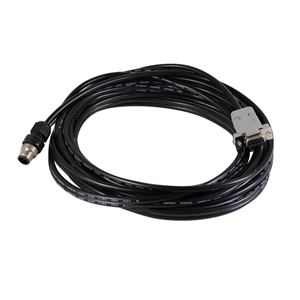 Antaira CB-M12A5PM-DB9-5M - M12 A Code 5P Male to DB9 Female, 5 Meter, Wire: 24 AWG, Console Cable by ANTAIRA
