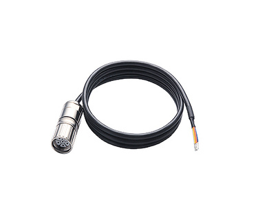 CBL-M23(FF6P)/OPEN-BK-100 IP67 - 1-meter M23 to 6pin power cable with IP67-rate female 6-pin M23 connector by MOXA