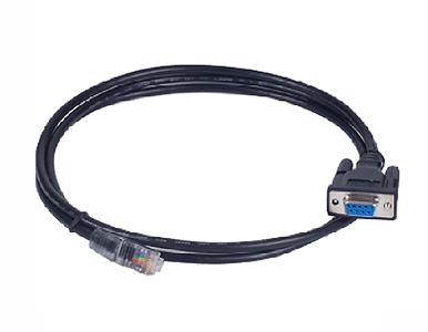 CBL-RJ45SM9-150 - 8pin RJ45 to male DB9 connection shielded cable, 150cm by MOXA