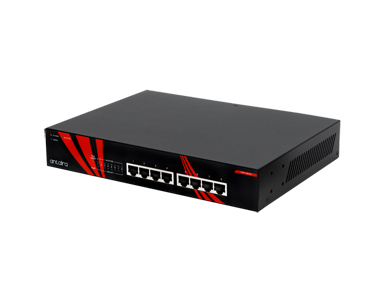 Antaira CNP-0800G - 8-Port SMB 1U Rackmount Gigabit PoE+ Unmanaged Ethernet Switch w/8 * 10/100/1000TX (30W/Port) by ANTAIRA