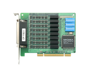 CP-118U-I - 8 Port UPCI Board, RS-232/422/485, w/ Isolation by MOXA