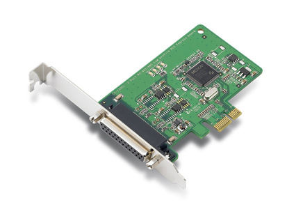 CP-132EL-DB9M - 2 Port PCIe Board, w/ DB9M Cable, RS-422/485, Low Profile by MOXA