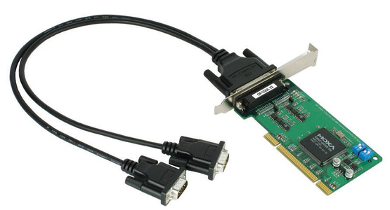 CP-132UL-DB9M - 2 Port UPCI Board, w/ DB9M Cable, RS-422/485, Low Profile by MOXA