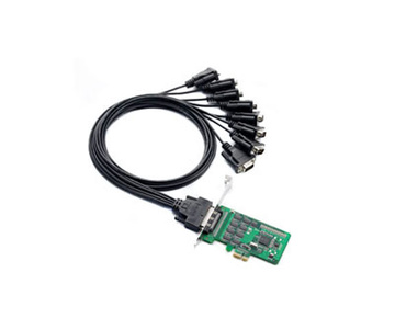 CP-168EL-A w/o Cable - 8 port PCIe Board,w/o Cable, RS-232, Low Profile by MOXA
