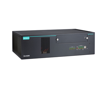 Moxa DA-820E-C5-L-T - IEC 61850-3, 3U, Intel Core i5-1340PE CPU, Single 48 VDC, -40 to 70 Degree C w/o RAM/SSD/OS by MOXA