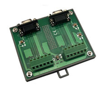 DB-8425 - Screw terminal Board for PISO-DA2 with two 1.5 meter D-Sub 9-pin cables by ICP DAS