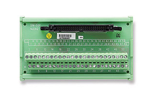 DIN-50P-01 - 50-pin Header TB with DIN rail w/o cable by ADLINK