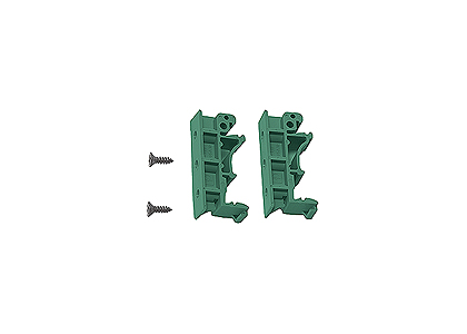 DK-UP1200 - DK-UP1200 - 1 pc of DIN Rail 25x48.3mm with 2 screws (FMS M3X6 by MOXA