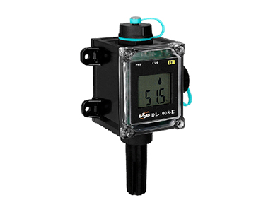 ICP DAS DL-100S-E - IP66 Remote Temperature and Humidity Data Logger with LCD Display, Using Modbus TCP and MQTT Protocols (Blac by ICP DAS