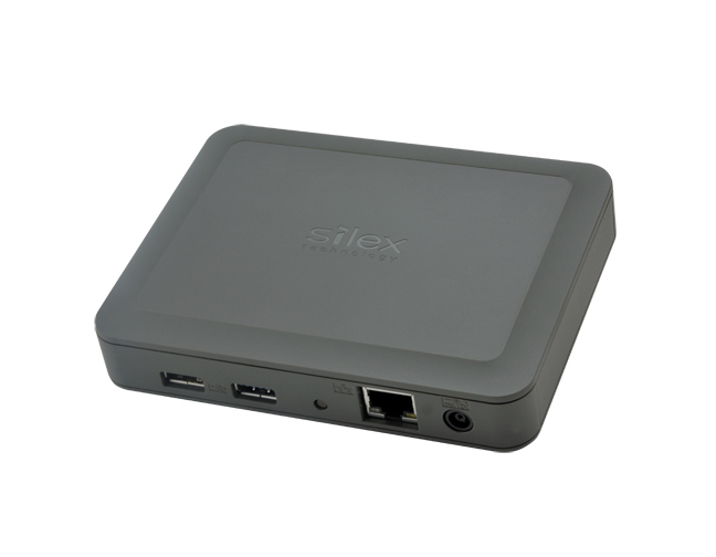 Silex DS-600-US - Gigabit USB3.0 High Througput Device Server with Enterprise Security, 1x USB 3.0 SUPERSPEED, 1x USB 2.0 High S by Silex